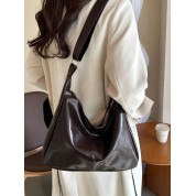 Large Soft Leather Shoulder Bag