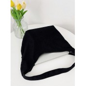 Classic Black Hobo Shoulder Bag