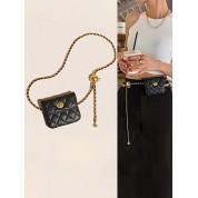 Black Mini Satchel Crossbody Bag