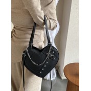 Medium Leather Cross Body Bag