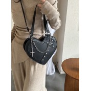 Medium Leather Cross Body Bag