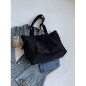 Tote Bag With Zipper Pocket