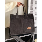 Leather Tote Bags With Pockets