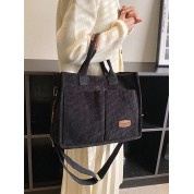 Leather Tote Bags With Pockets