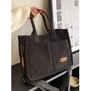 Leather Tote Bags With Pockets