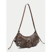 Silver And Gold Crossbody Bag