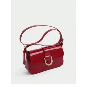 The Box Leather Crossbody Bag