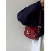 The Box Leather Crossbody Bag