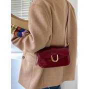 The Box Leather Crossbody Bag