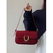 The Box Leather Crossbody Bag