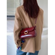 The Box Leather Crossbody Bag