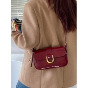 The Box Leather Crossbody Bag