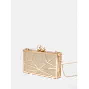 Black And Gold Evening Clutch