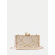 Black And Gold Evening Clutch