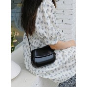 Black Leather Shoulder Strap For Bag