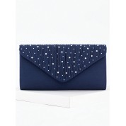 Clutch Bag With Chain Shoulder Strap