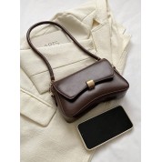 Double Flap Small Shoulder Bag