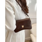 Double Flap Small Shoulder Bag