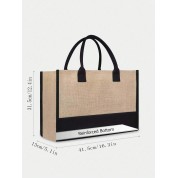 Canvas Tote Bag For School