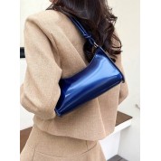 Soft Leather Hobo Shoulder Bag