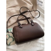 Faux Leather Backpack For Women