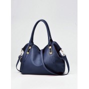 Coach Double Zip Leather Shoulder Bag