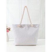 Printed Zipper Insulated Lunch Tote Bag