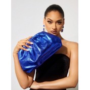 Navy Blue Evening Clutch Bag