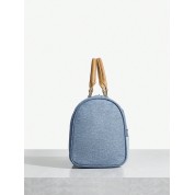 Coach Blue Leather Shoulder Bag