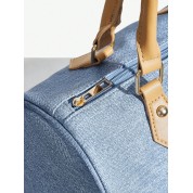 Coach Blue Leather Shoulder Bag