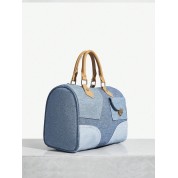 Coach Blue Leather Shoulder Bag