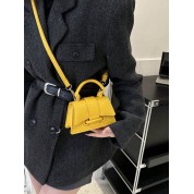 Women Crossbody Handbag Leather Square