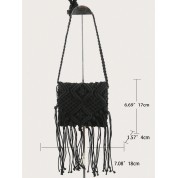 Boho Crossbody Tote Bag Beach