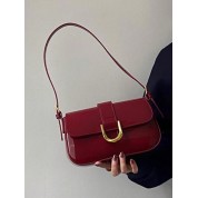 Vintage Coach Buckle Shoulder Bag