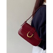 Vintage Coach Buckle Shoulder Bag