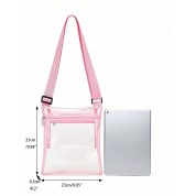 Clear Crossbody Bag With Chain Strap