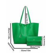 Tote Bag And Purse Set