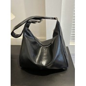 Coach Large Black Leather Shoulder Bag