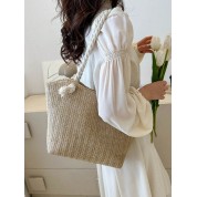 Rope Handle Beach Bag Tote