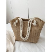 Rope Handle Beach Bag Tote