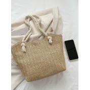 Rope Handle Beach Bag Tote