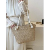 Rope Handle Beach Bag Tote