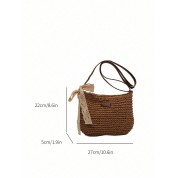 Gold Color Medium Shoulder Bag