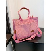 Hot Pink Large Tote Bag