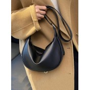 Black Leather Bag Shoulder Strap