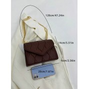 Brown Leather Crossbody Bag Purse