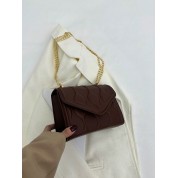 Brown Leather Crossbody Bag Purse