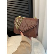 Brown Leather Crossbody Bag Purse