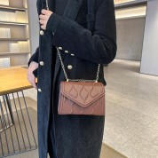 Brown Leather Crossbody Bag Purse