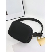 Plain Black Small Crossbody Bag